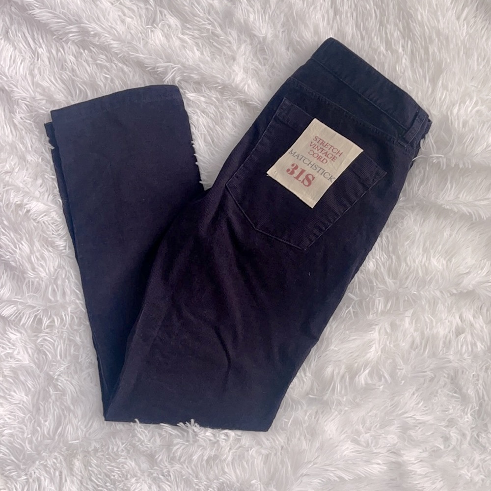 J.Crew Navy Stretch Vintage Corduroy